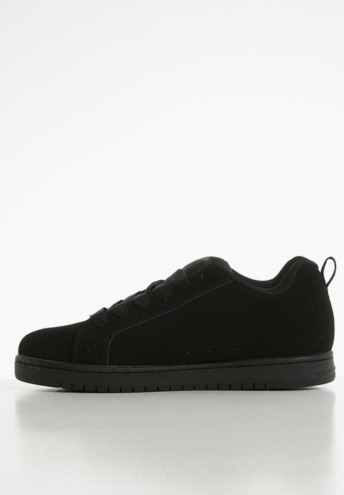 DC - Court graffik sq sneaker - black & grey