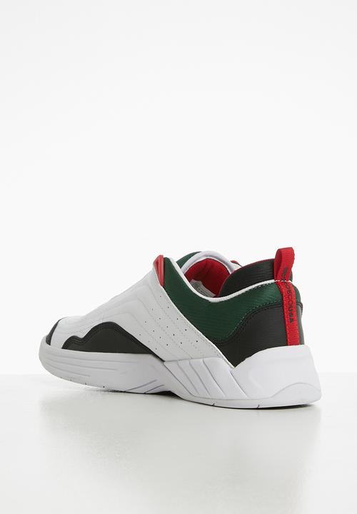 DC - Williams slim - white/black/athletic red