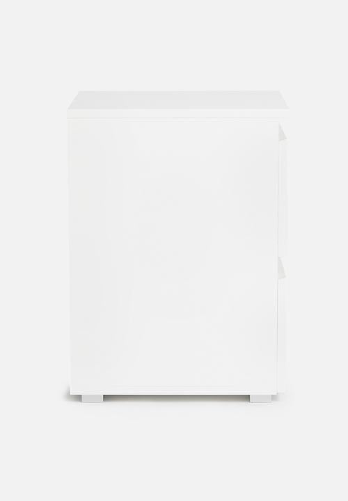 HMS Home - Image 61 bedside table - white 