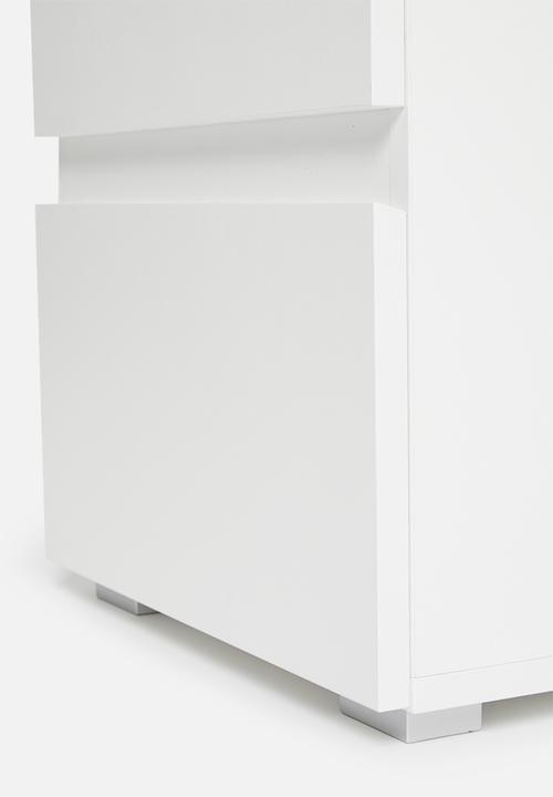 HMS Home - Image 61 bedside table - white 