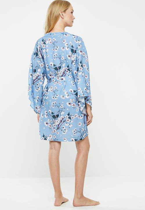 Superbalist - Robe - blue cherry blossom