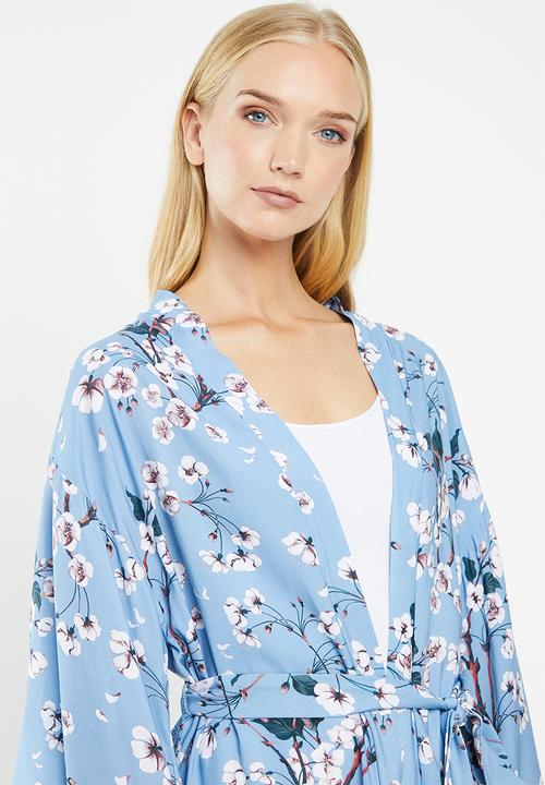 Superbalist - Robe - blue cherry blossom