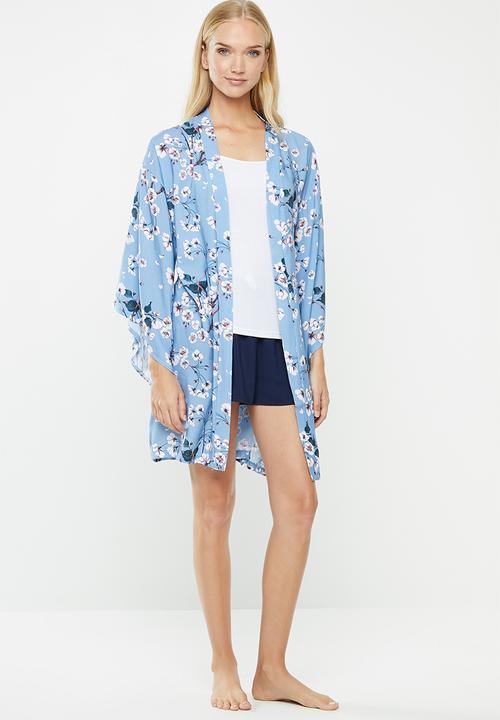Superbalist - Robe - blue cherry blossom