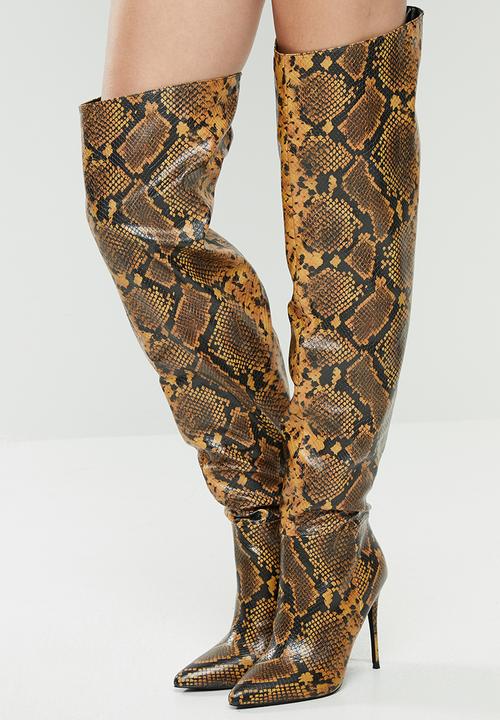 Steve Madden - W-harl boot - yellow & brown