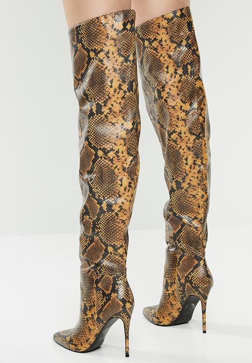 Steve Madden - W-harl boot - yellow & brown