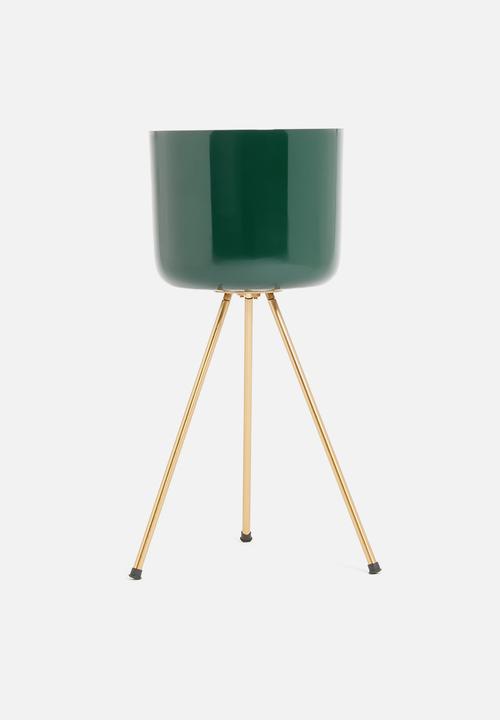 H&S - Flower pot stand large - green