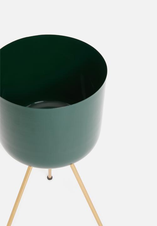 H&S - Flower pot stand large - green