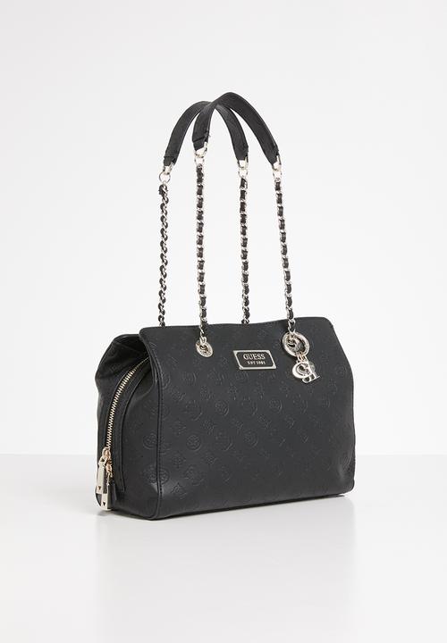 GUESS - Logo love girlfriend satchel - black