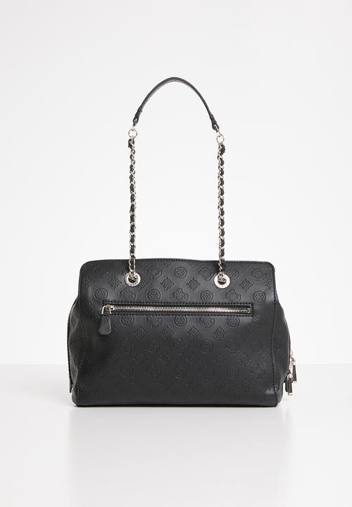GUESS - Logo love girlfriend satchel - black