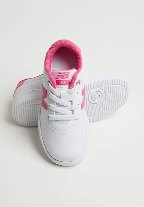 New Balance  - Lifestyle wide 1 - pink & white
