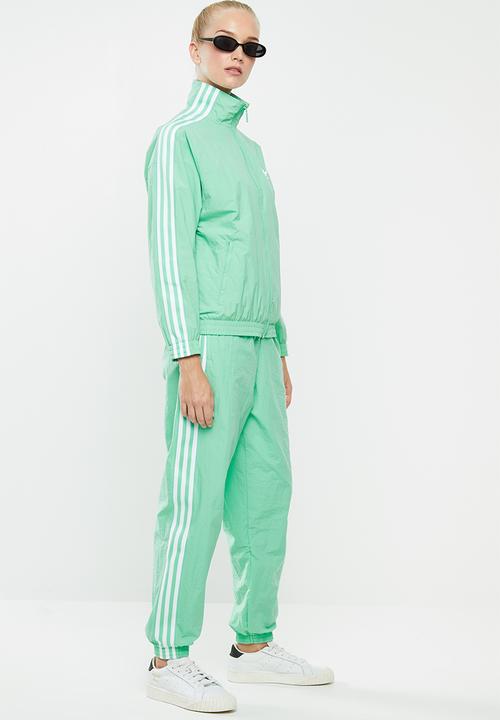 adidas Originals - Adicolour lock up track pants - green
