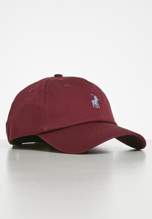 POLO - Mens Parker classic peak - burgundy