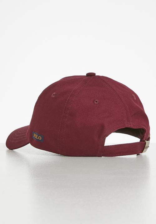 POLO - Mens Parker classic peak - burgundy