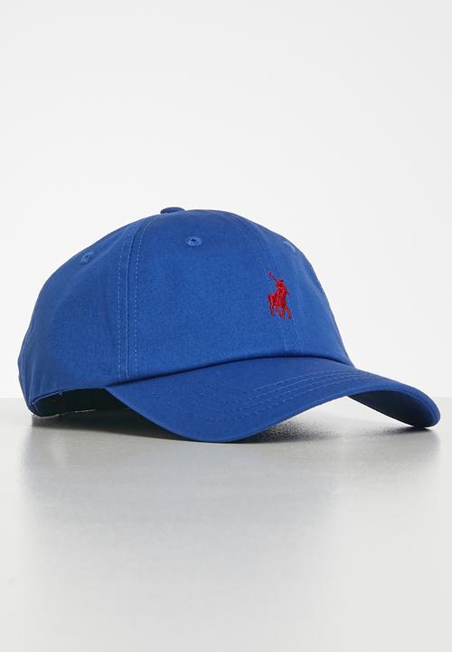 POLO - Mens Parker classic peak - blue