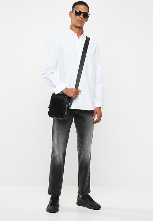 G-STAR - Stalt one pocket shirt - white