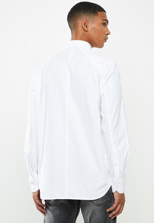 G-STAR - Stalt one pocket shirt - white