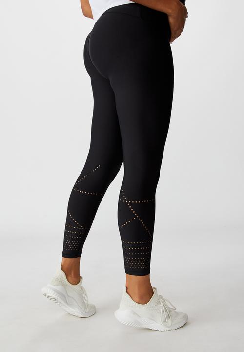 Cotton On - Maternity ultimate studio 7/8 tight - black