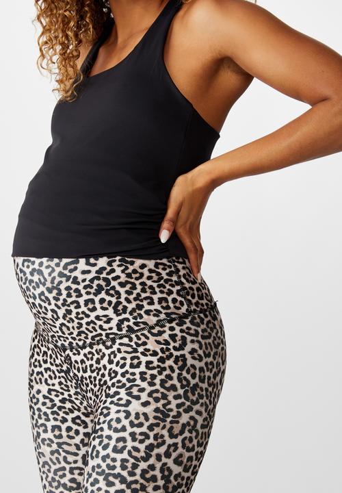 Cotton On - Maternity ultimate studio 7/8 tight speckle - multi 