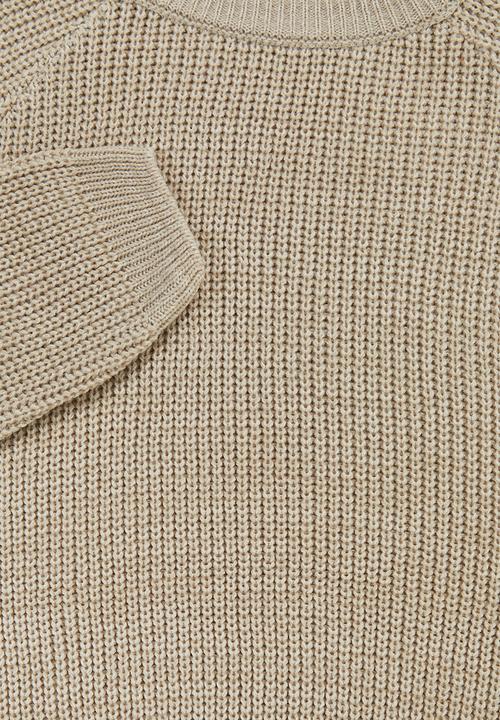 Superbalist - Textured raglan knit - beige