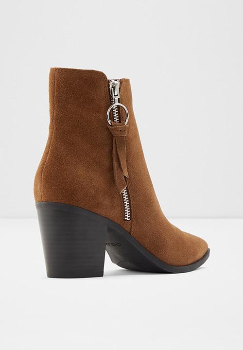 ALDO - Arolia suede boot - brown