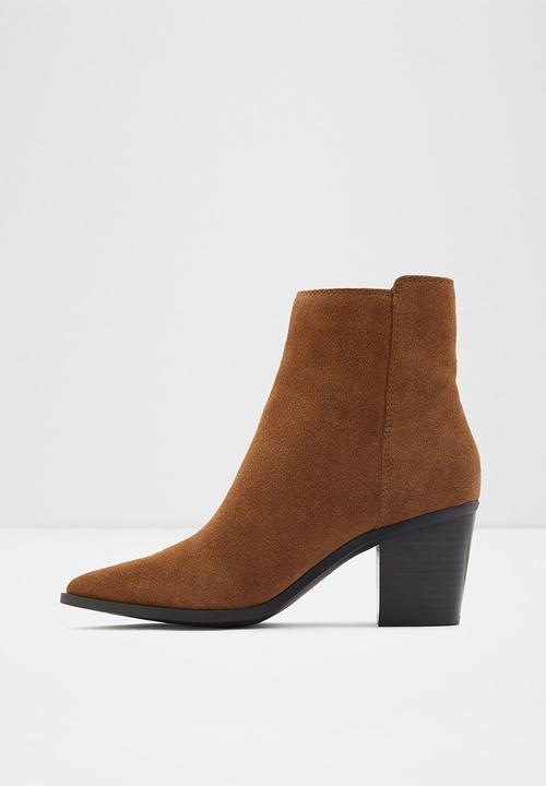 ALDO - Arolia suede boot - brown