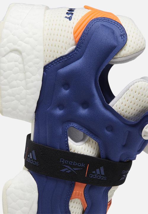 Reebok Classic - Instapump Fury boost - classic white / club blue / solar orange