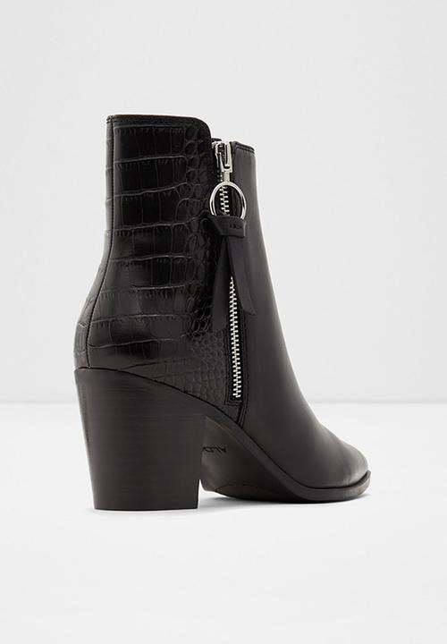 ALDO - Arolia leather boot - black 