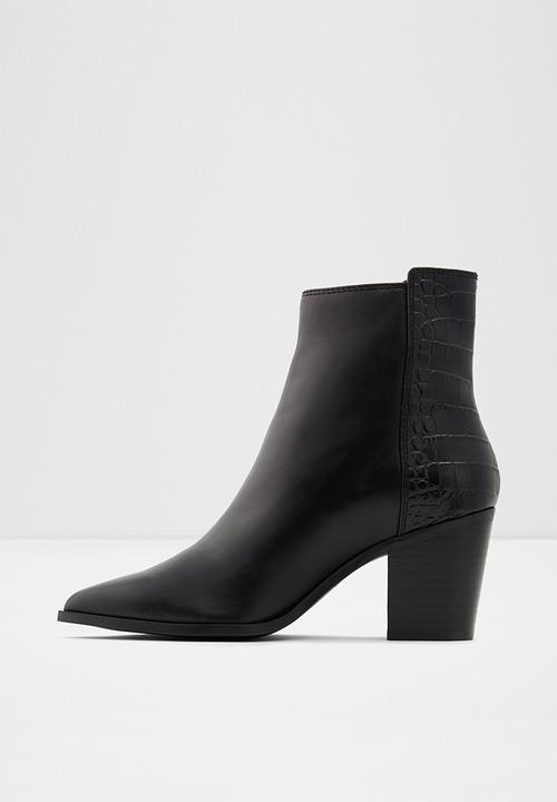 ALDO - Arolia leather boot - black 