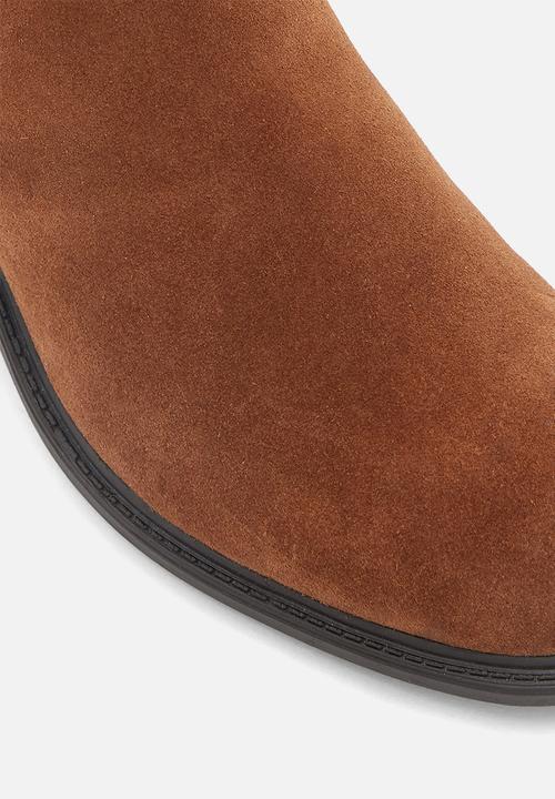 ALDO - Byssa suede boot - brown 