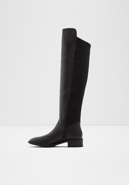 ALDO - Byssa leather boot - black
