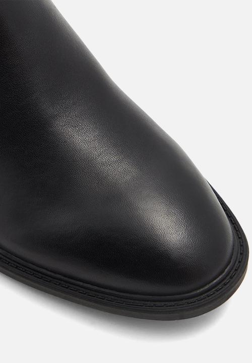 ALDO - Byssa leather boot - black