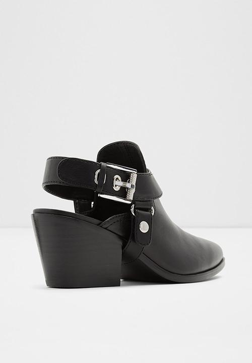 ALDO - Gwendalia leather heel - black