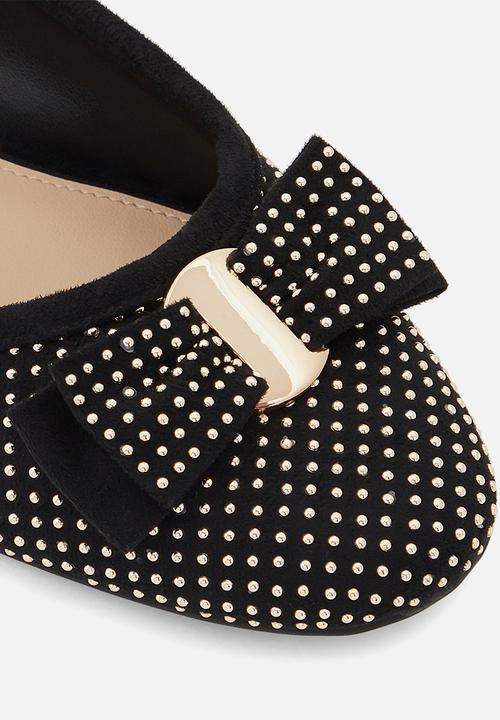 ALDO - Kerria pump - black & gold 