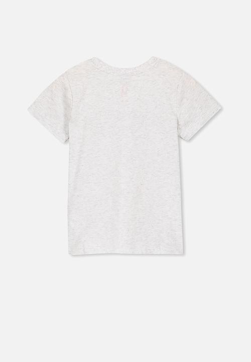 Cotton On - Lux short sleeve tee - grey 