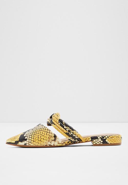 ALDO - Knottie mule - yellow 