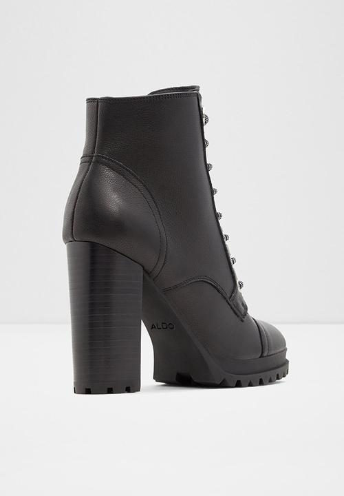 ALDO - Marille leather boot - black 