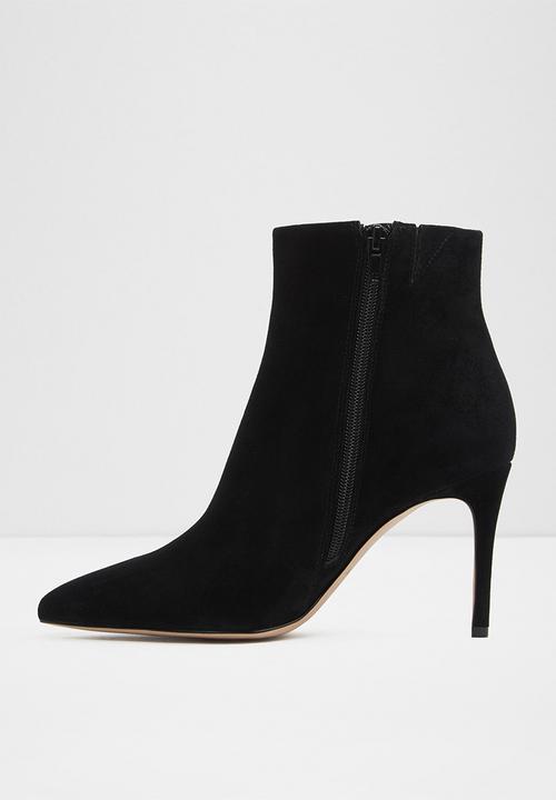 ALDO - Wiema suede boot - black