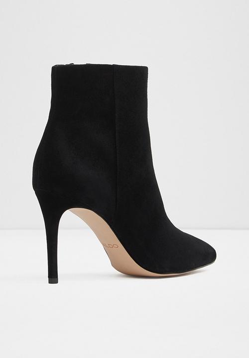 ALDO - Wiema suede boot - black