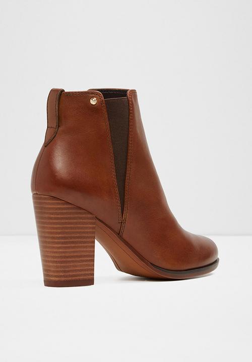 ALDO - Pessa leather boot - tan