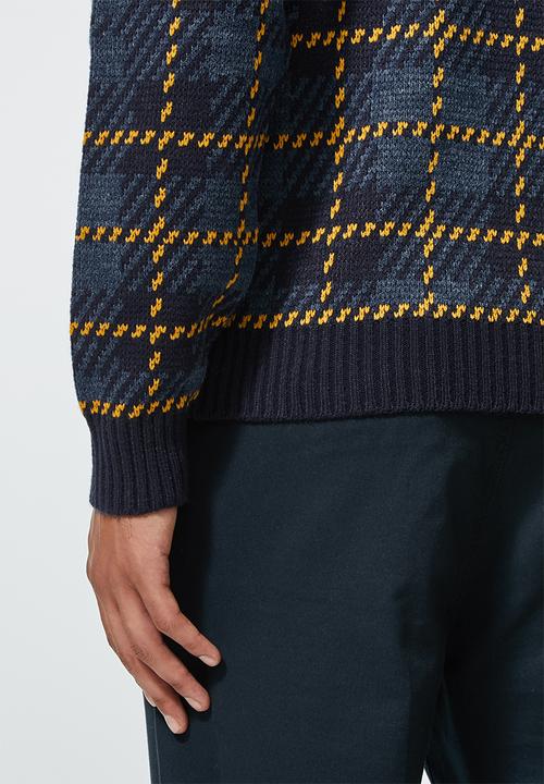 Superbalist - Check roll neck knit - multi