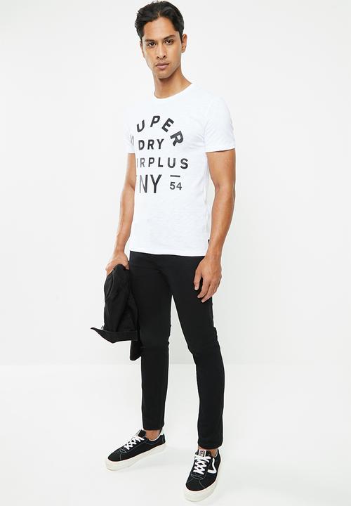 Superdry. - Surplus goods classic graphic tee - white
