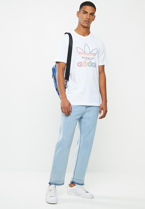 adidas Originals - Pride tee - white