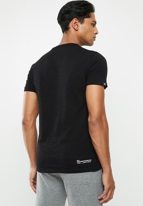 Superdry. - Surplus goods classic graphic tee - black