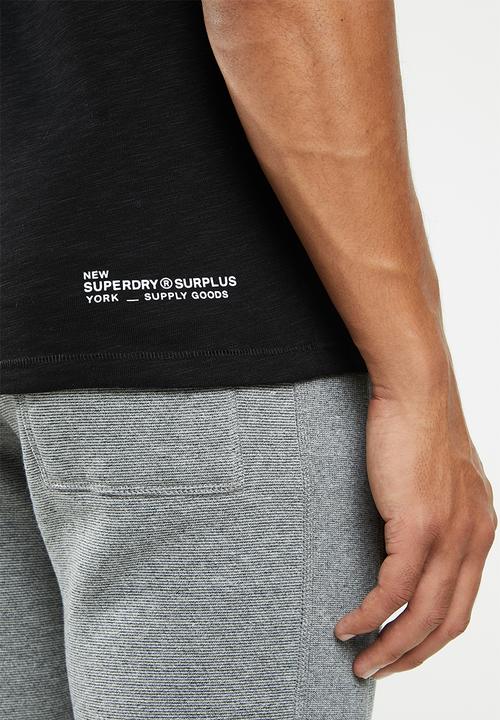 Superdry. - Surplus goods classic graphic tee - black