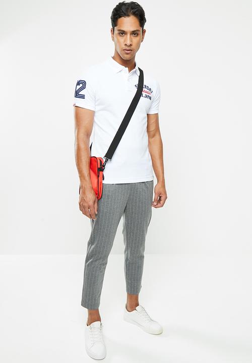 Superdry. - Superstate classic polo - white