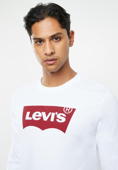 Levi’s® - Graphic set-in crew neck tee - white