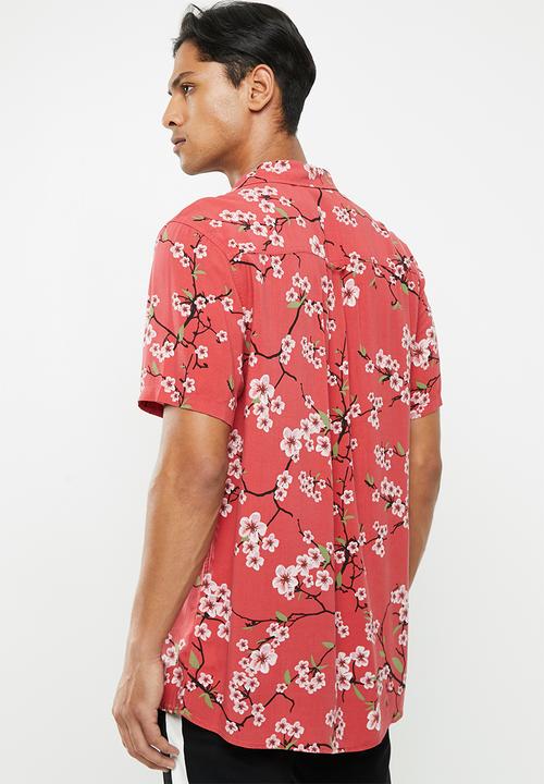 Factorie - Resort short sleeve shirt - blossoms