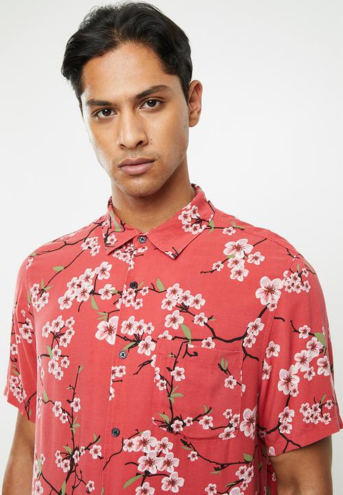 Factorie - Resort short sleeve shirt - blossoms