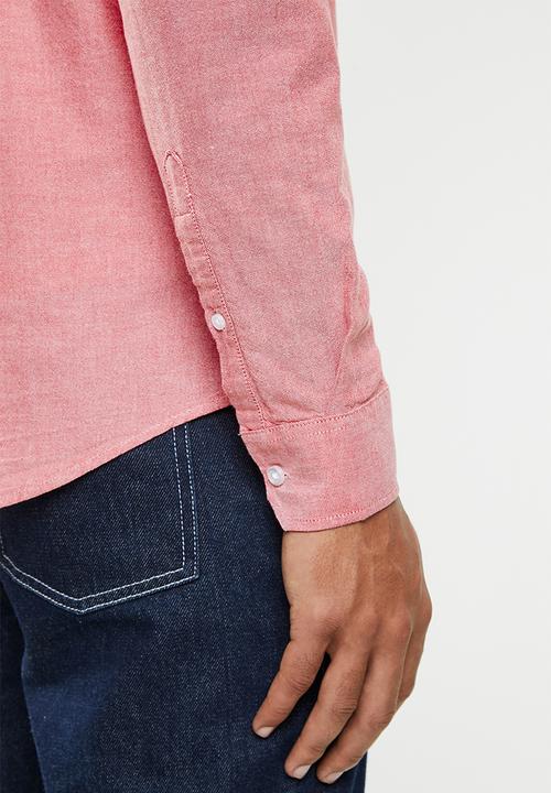 Cotton On - Brunswick shirt 3 - red oxford