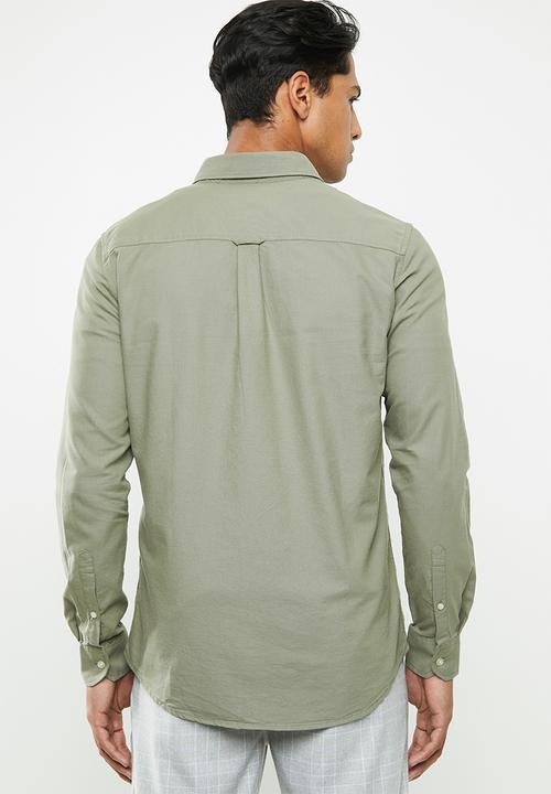Cotton On - Brunswick shirt 3 - sage